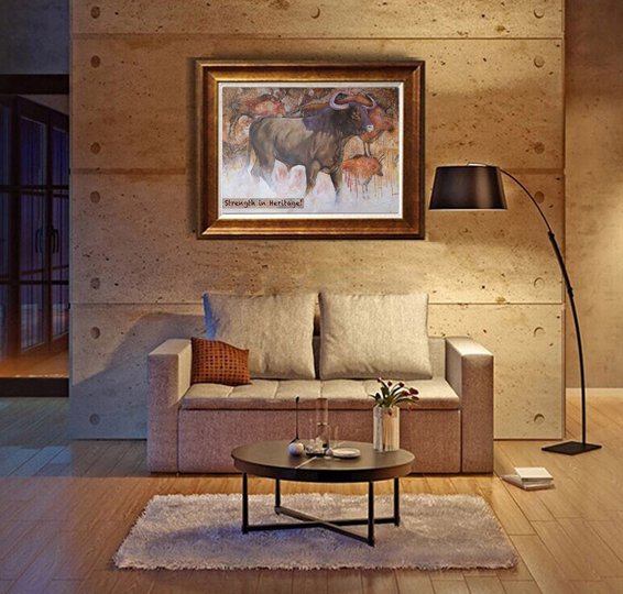 bull in lounge