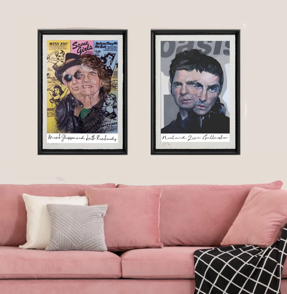 Noel and Lian Gallagher