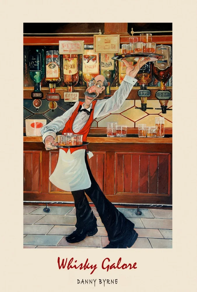 Whisky Galore Famous Scottish painting